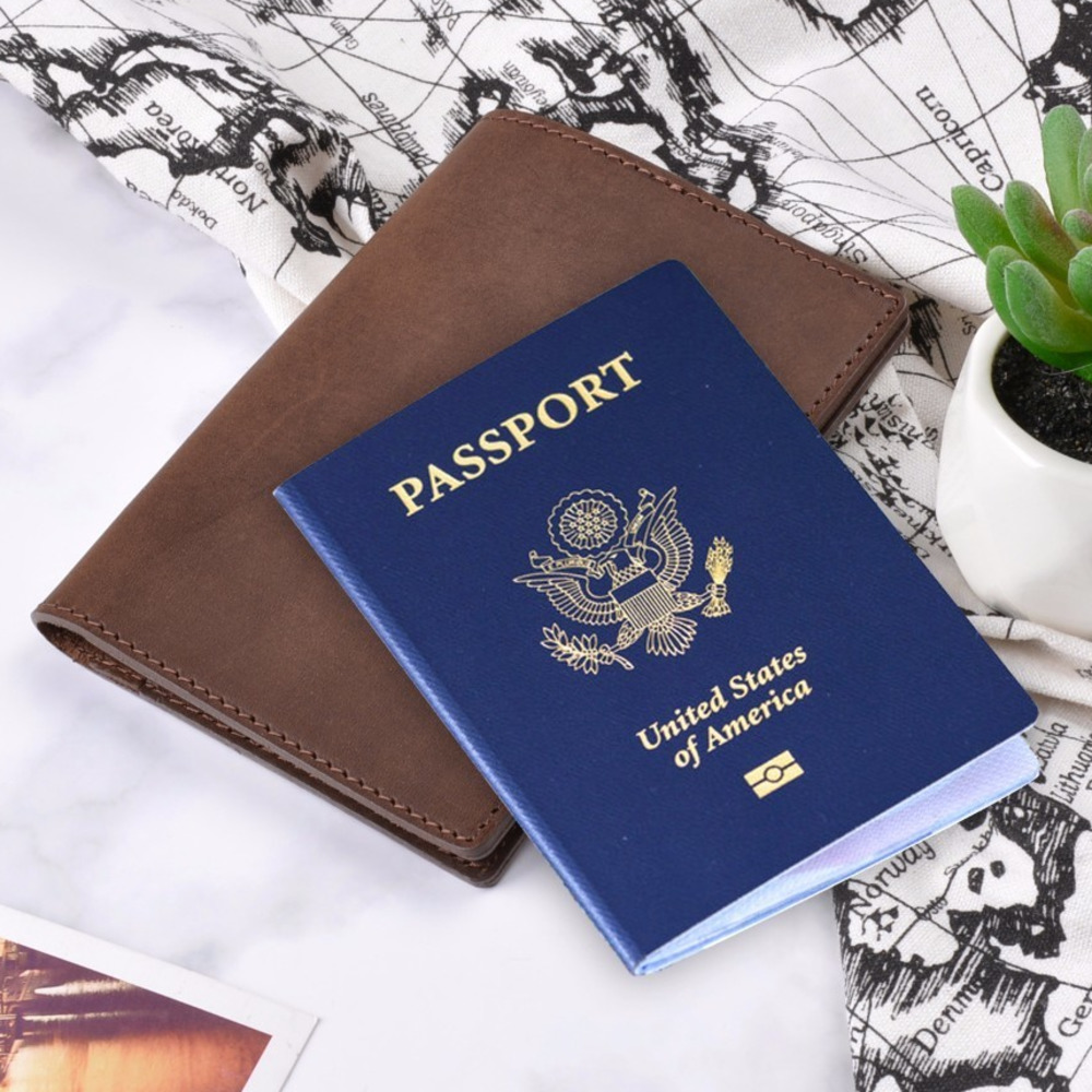 Leather Passport Holder Travel Wallet Leather Passport Holder Travel Wallet