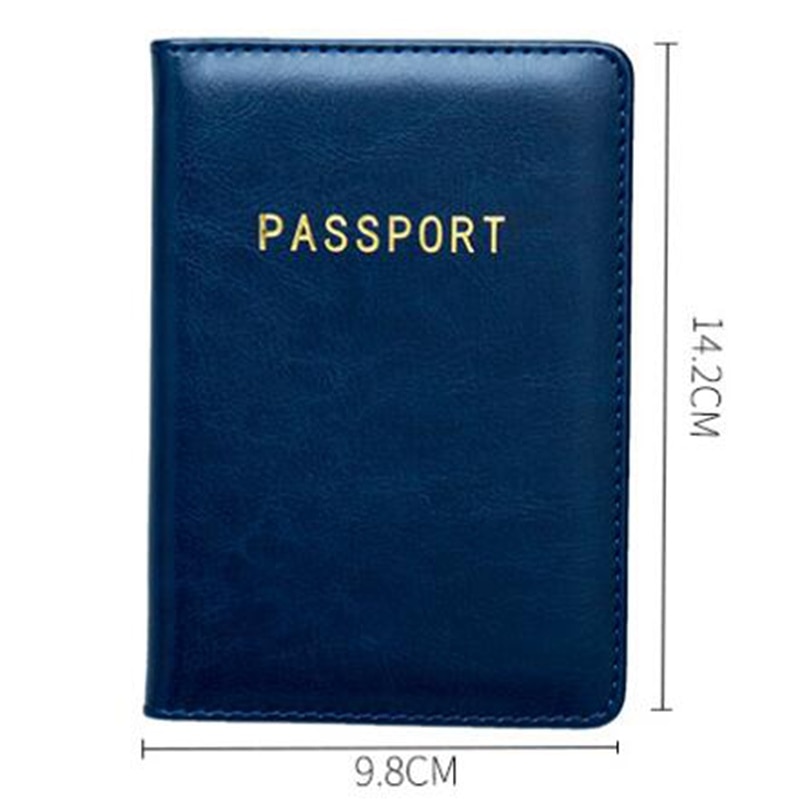 Leather Passport Wallet Card Holder Leather Passport Wallet Card Holder