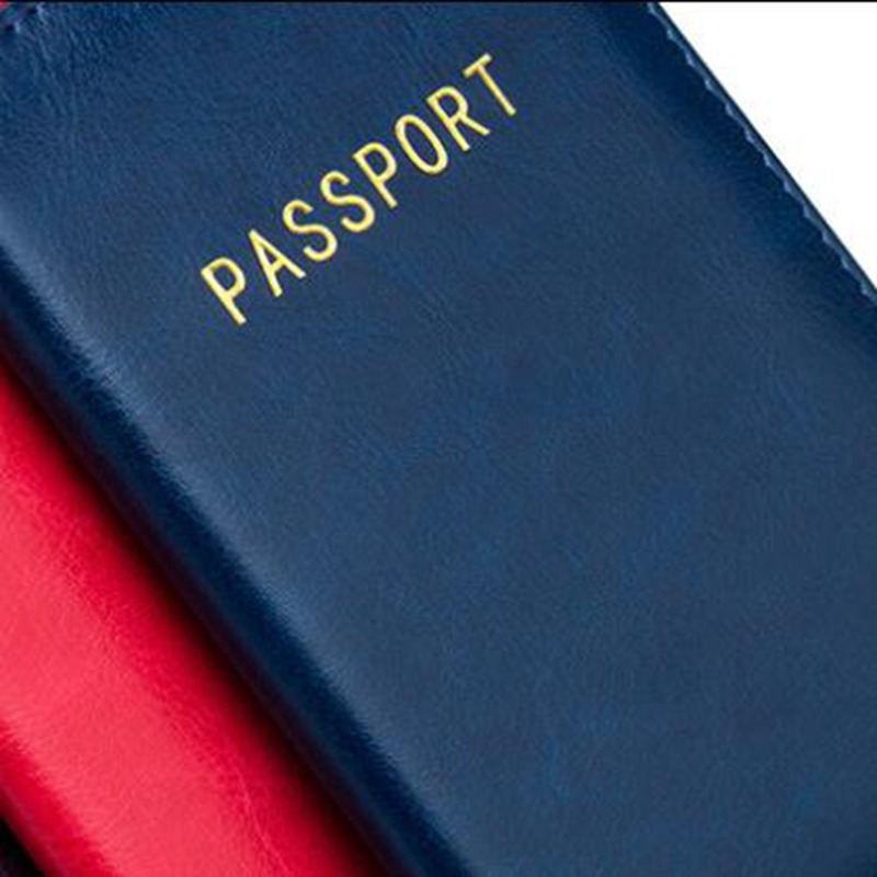 Leather Passport Wallet Card Holder Leather Passport Wallet Card Holder