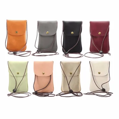 Leather Phone Pouch Shoulder Bag Leather Phone Pouch Shoulder Bag
