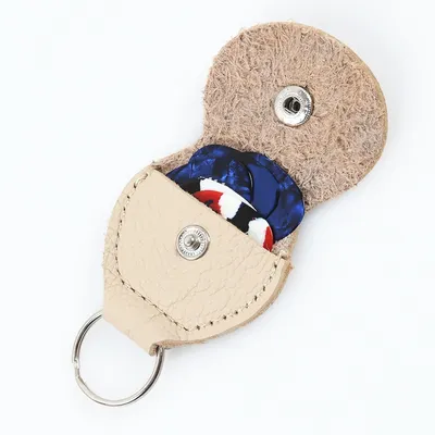 Leather Pick Holder Keychain
