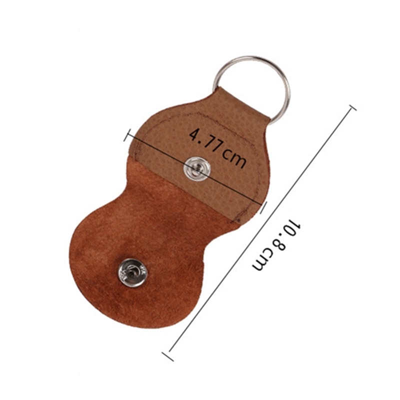 Leather Pick Holder Keychain