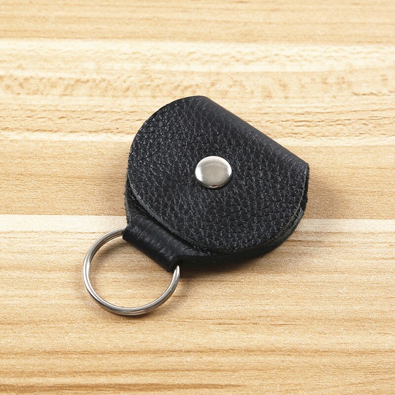 Leather Pick Holder Keychain