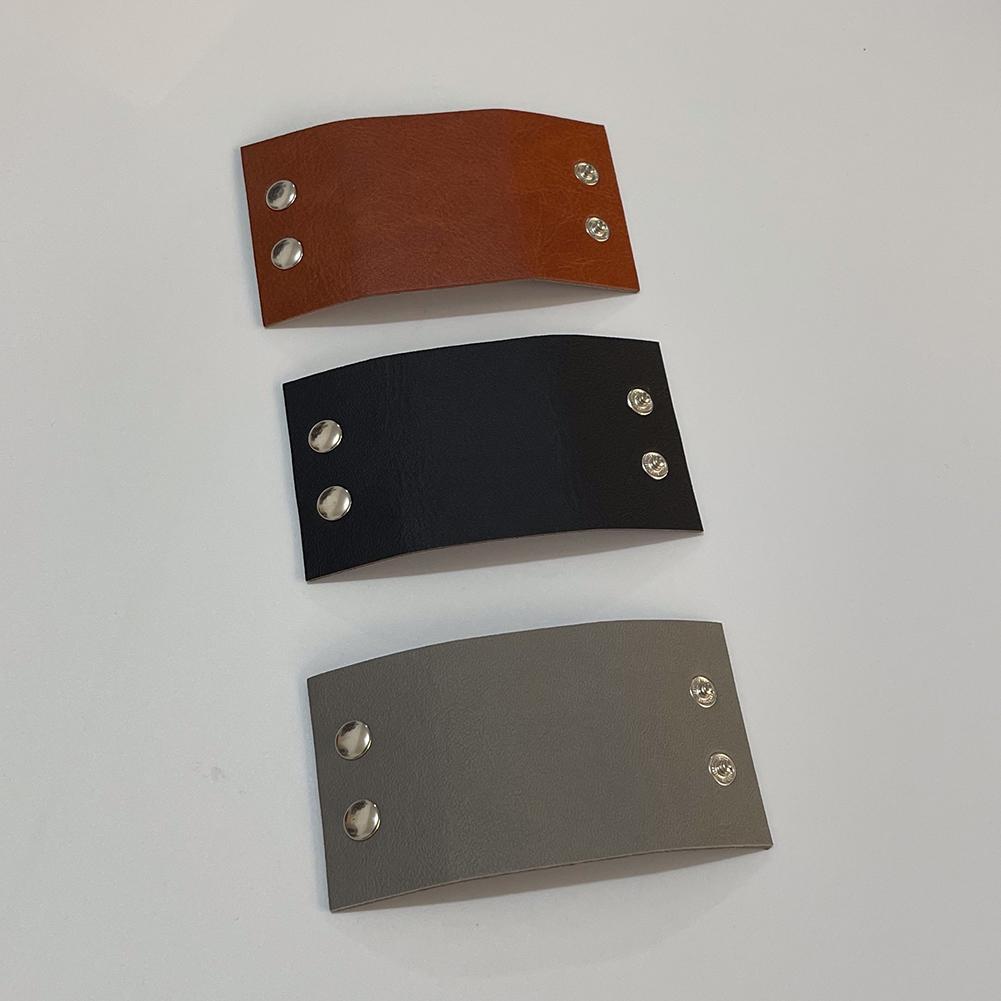 Leather Ponytail Holder Hair Accessory