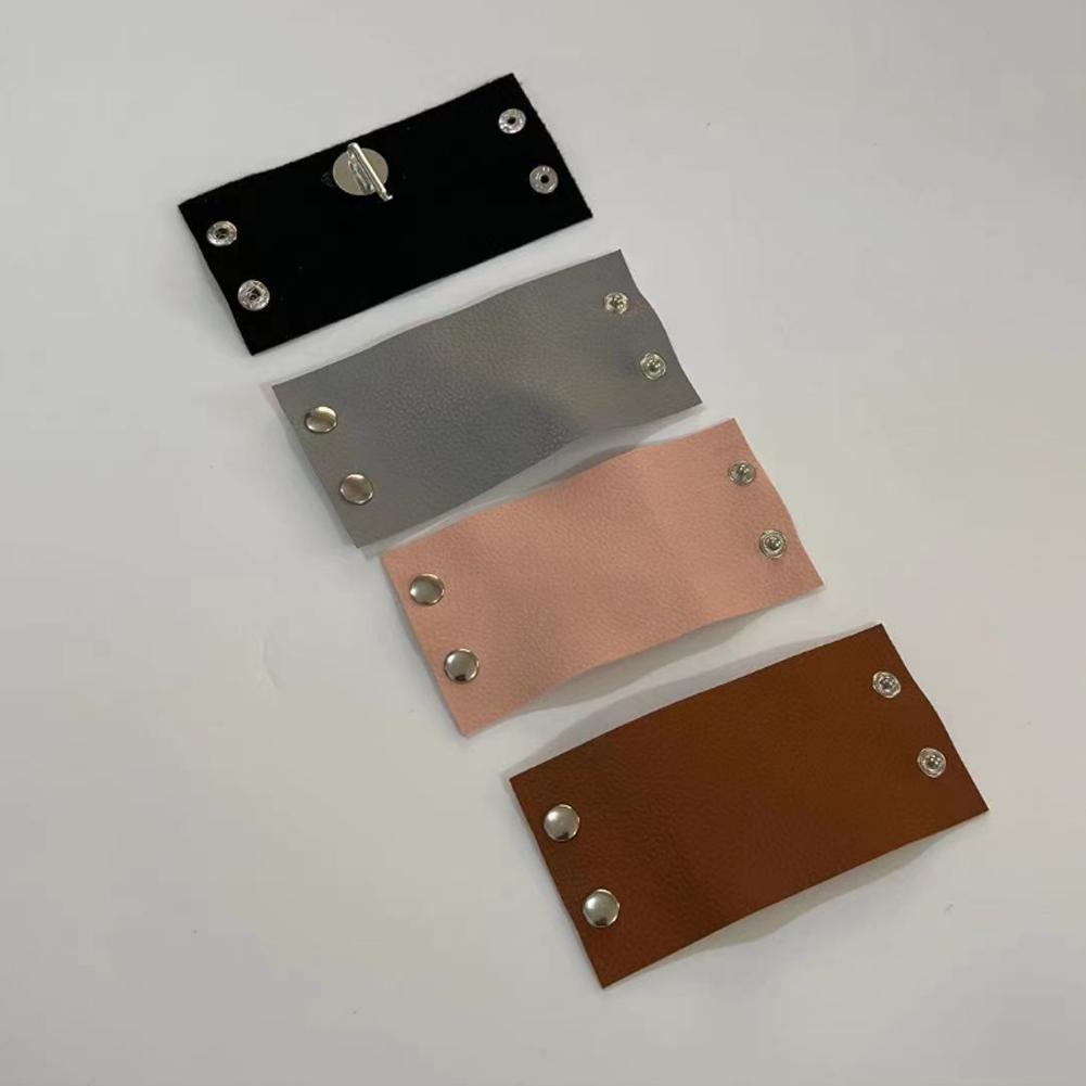 Leather Ponytail Holder Hair Accessory