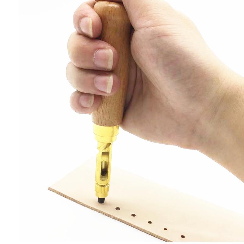Leather Punching Tool with Tips (6pcs) Leather Punching Tool with Tips (6pcs)
