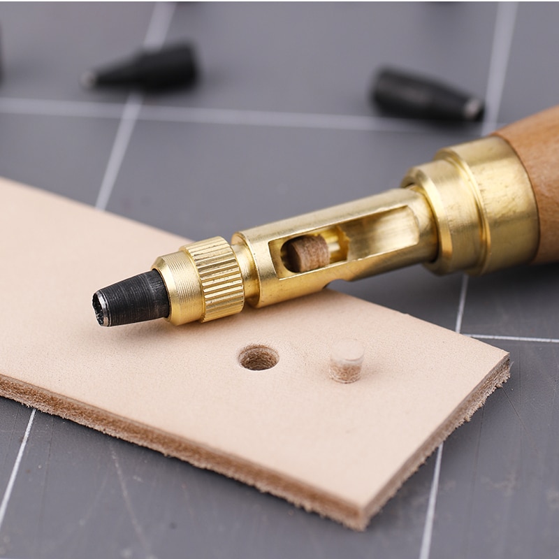 Leather Punching Tool with Tips (6pcs) Leather Punching Tool with Tips (6pcs)