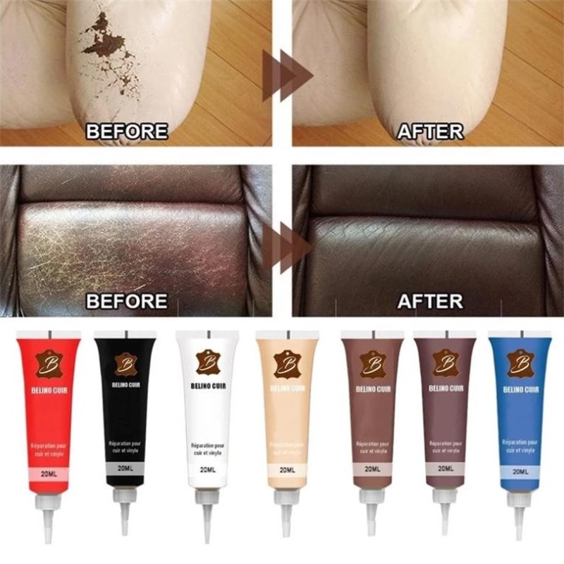 Leather Repair Gel Car Seat Home Leather Complementary Repair Color Repair Refurbishing Cream Paste Leather Cleaner Home