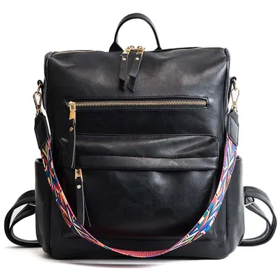 Leather Rucksack Multiform Backpack Leather Rucksack Multiform Backpack