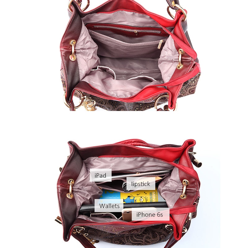 Leather Shoulder Bag Ombre Handbag Leather Shoulder Bag Ombre Handbag