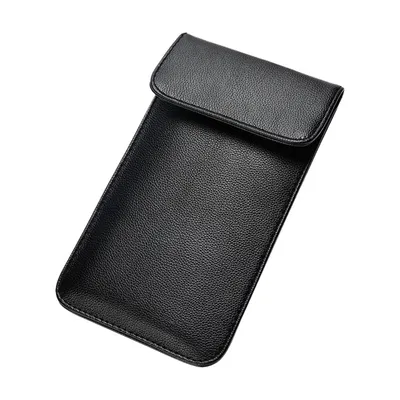 Leather Signal Blocking Pouch