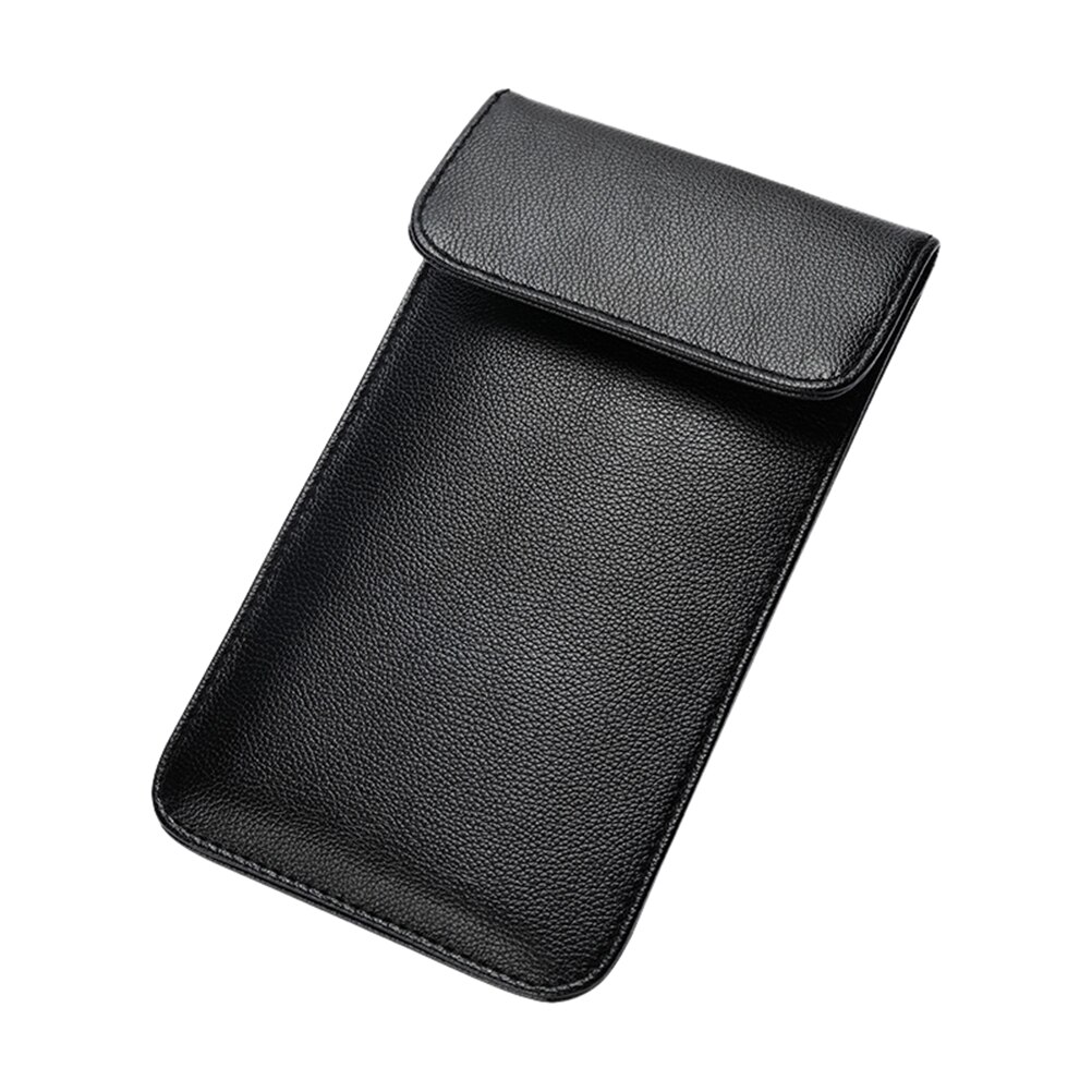 Leather Signal Blocking Pouch