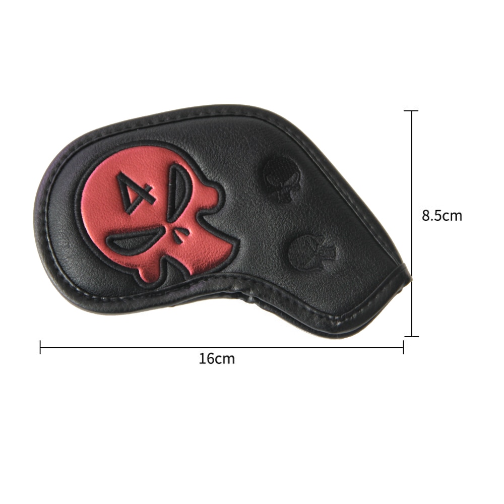 Leather Skull Golf Putter Covers (9pcs) Leather Skull Golf Putter Covers (9pcs)