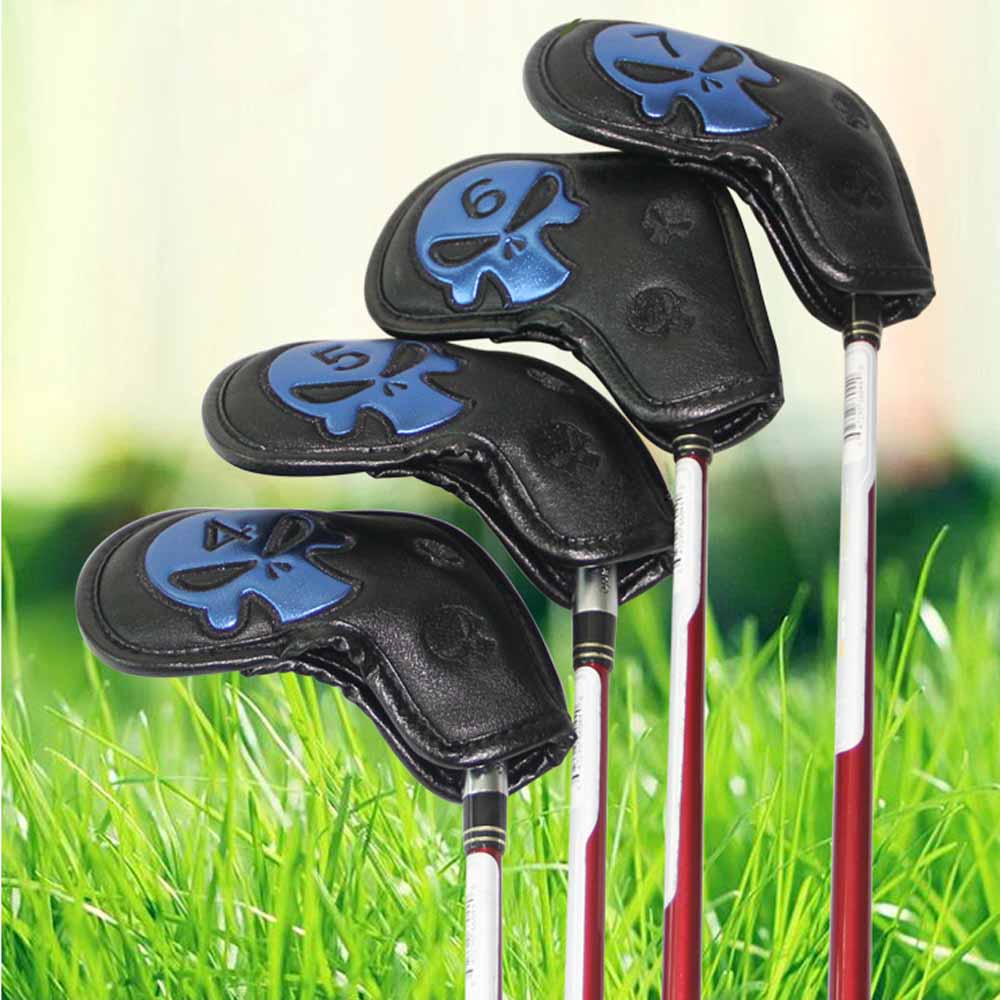 Leather Skull Golf Putter Covers (9pcs) Leather Skull Golf Putter Covers (9pcs)