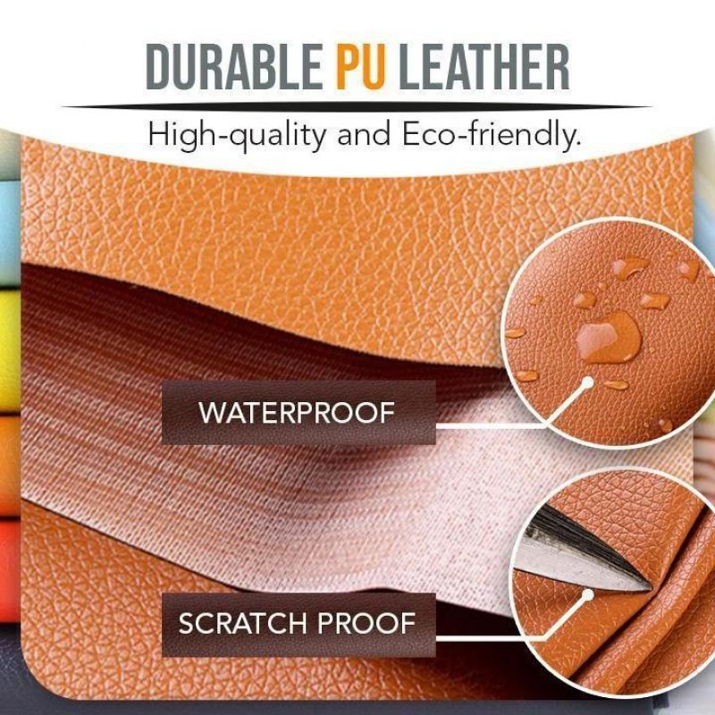 Leather Sticker Patches (2 pcs)