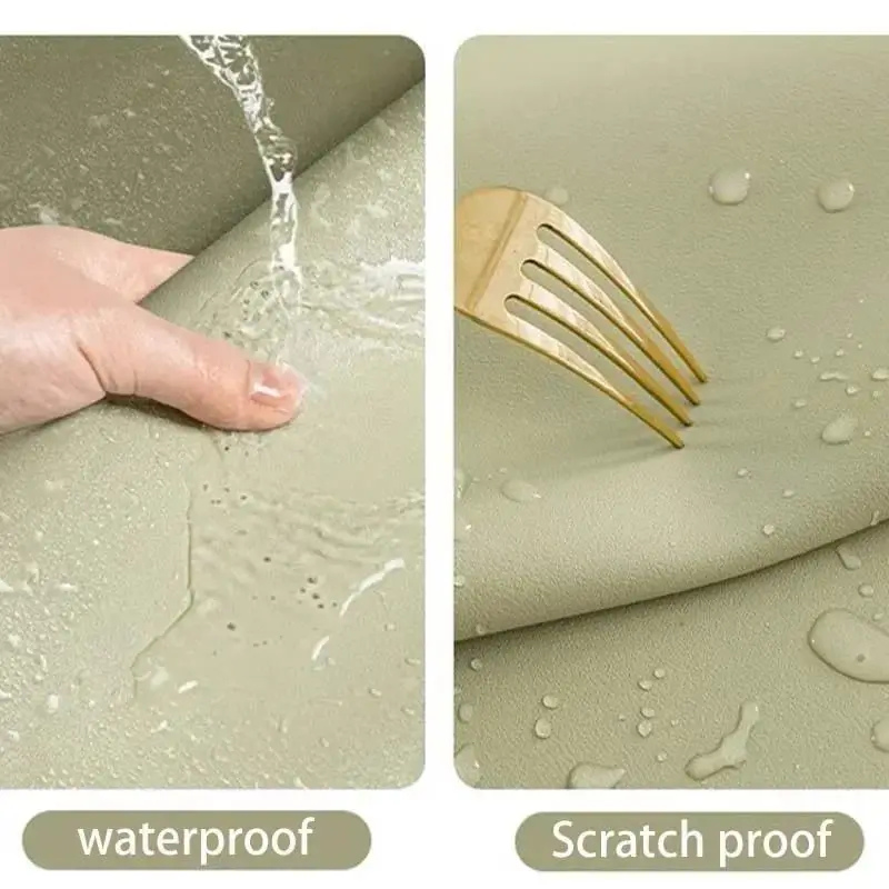 Leather Table cloth for Home Easy Clean Table Protector Waterproof Tea Coaster Large Desk Mat Anti-Slip Gamer Keyboard Leather Table cloth for Home Easy Clean Table Protector Waterproof Tea Coaster Large Desk Mat Anti-Slip Gamer Keyboard