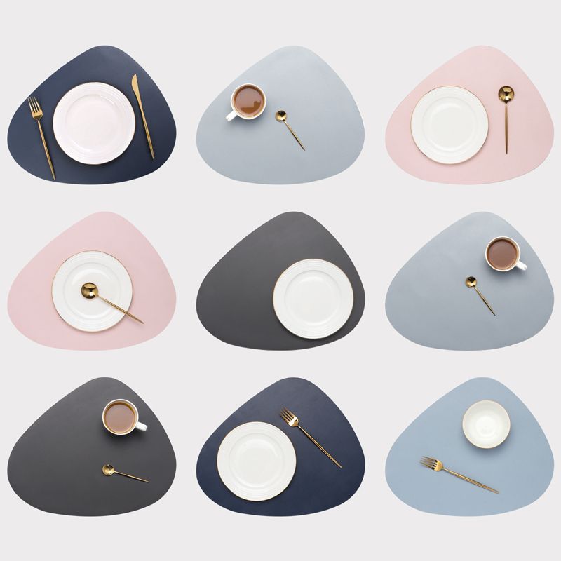 Leather Table Mat with Coaster Leather Table Mat with Coaster