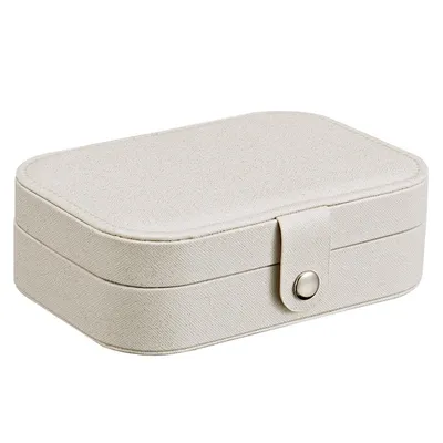 Leather Travel Jewelry Case Portable Organizer Leather Travel Jewelry Case Portable Organizer