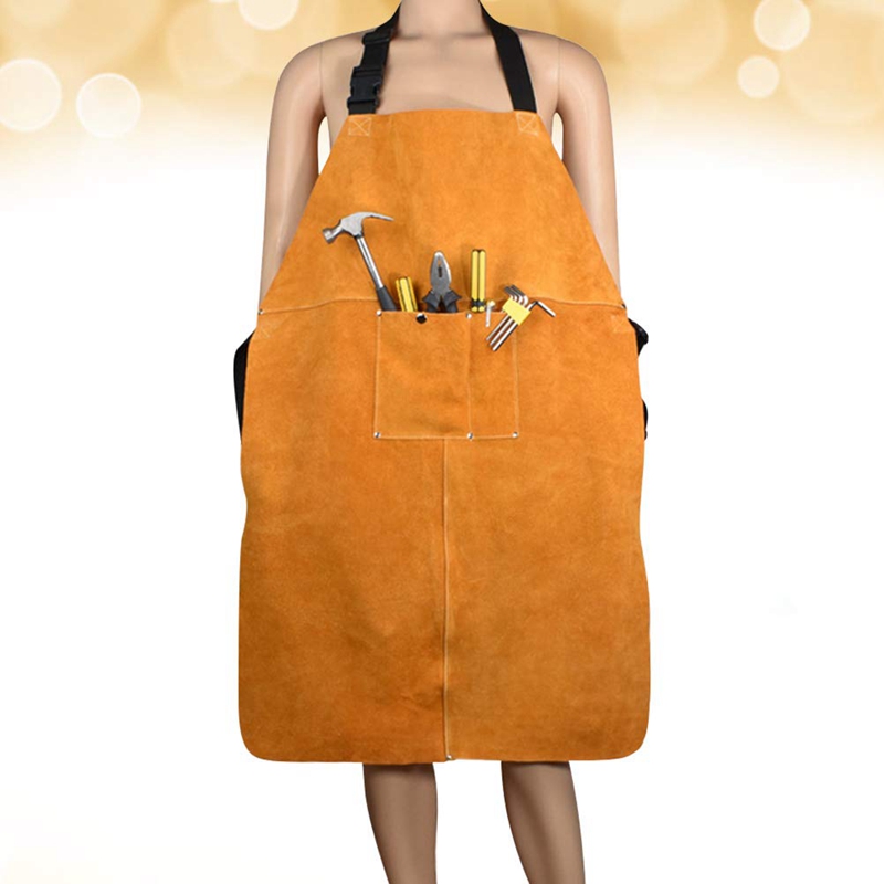 Leather Welding Apron Protective Clothing
