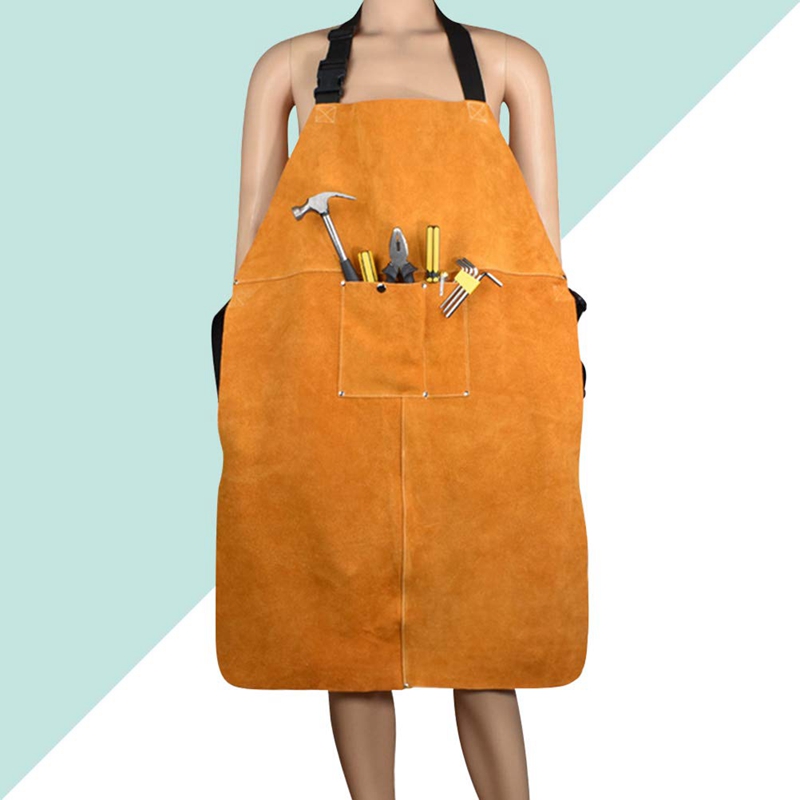 Leather Welding Apron Protective Clothing
