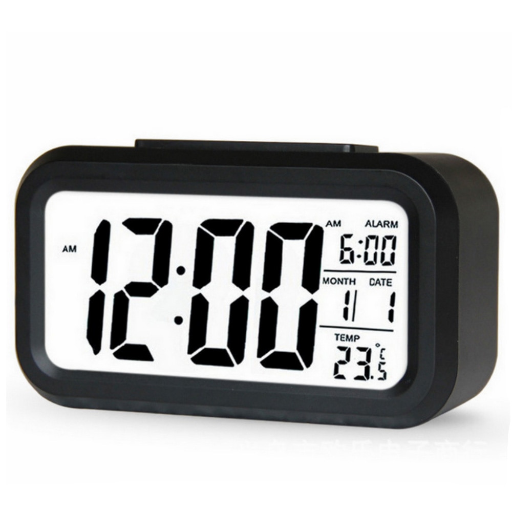 LED Alarm Clock Desk Digital Display