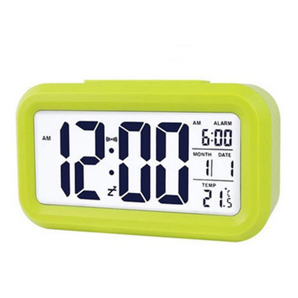 LED Alarm Clock Desk Digital Display