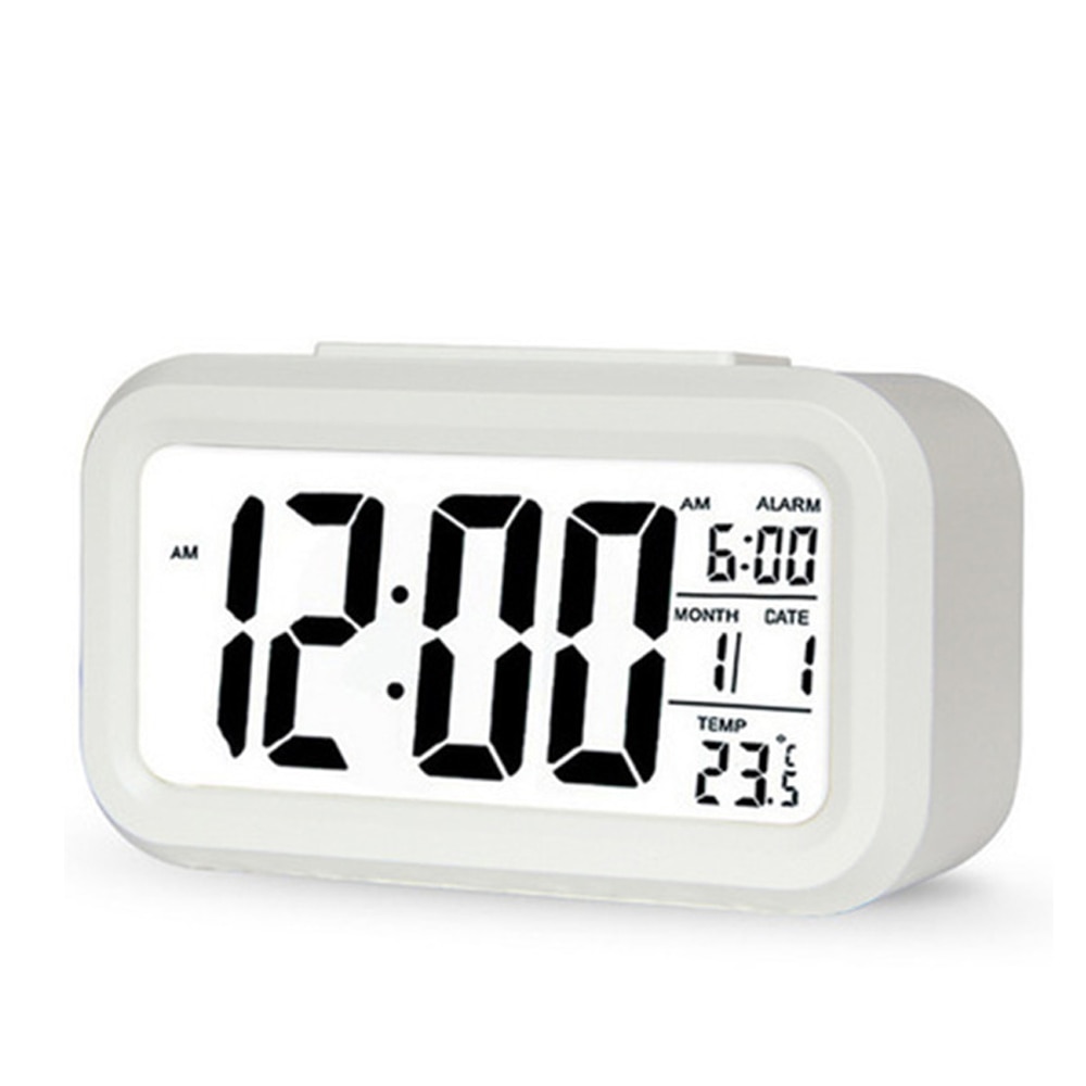 LED Alarm Clock Desk Digital Display