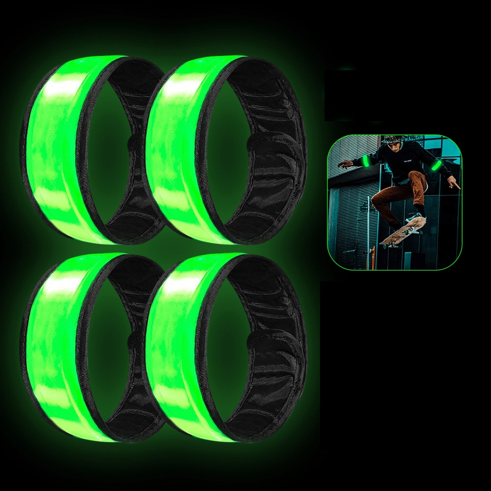 LED Armband Safety Reflective Accessory (4pcs) LED Armband Safety Reflective Accessory (4pcs)