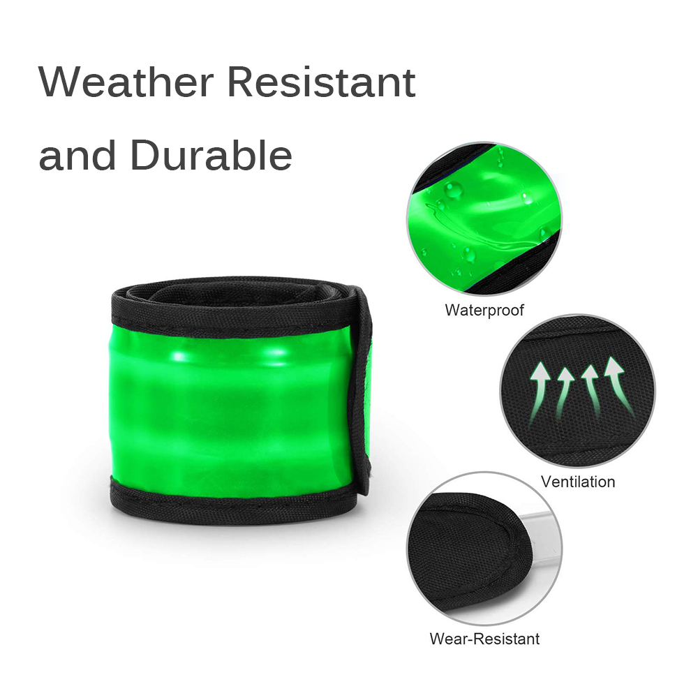 LED Armband Safety Reflective Accessory (4pcs) LED Armband Safety Reflective Accessory (4pcs)