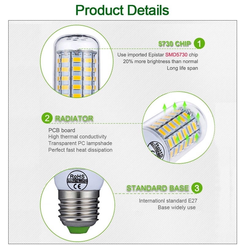 LED Bulb 220V Corn Lights LED Bulb 220V Corn Lights
