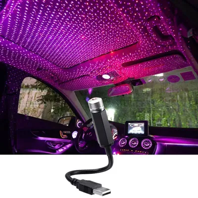LED Car Roof Star Night Light Projector Atmosphere Galaxy Lamp USB Decorative Adjustable for Auto Roof Room Ceiling LED Car Roof Star Night Light Projector Atmosphere Galaxy Lamp USB Decorative Adjustable for Auto Roof Room Ceiling