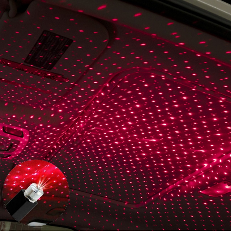 LED Car Roof Star Night Light Projector Atmosphere Galaxy Lamp USB Decorative Adjustable for Auto Roof Room Ceiling LED Car Roof Star Night Light Projector Atmosphere Galaxy Lamp USB Decorative Adjustable for Auto Roof Room Ceiling