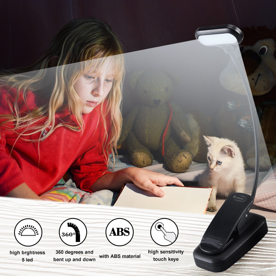 LED Clip Portable Reading Light LED Clip Portable Reading Light