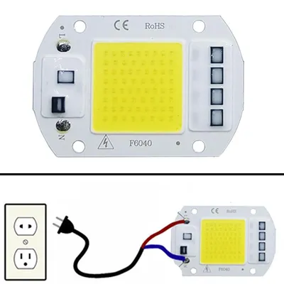 LED COB lamp Bead 10W 20W 30W 50W AC 220V 240V IP65 Smart IC No Need Driver DIY Flood light Led Bulb Spotlight Outdoor LED COB lamp Bead 10W 20W 30W 50W AC 220V 240V IP65 Smart IC No Need Driver DIY Flood light Led Bulb Spotlight Outdoor