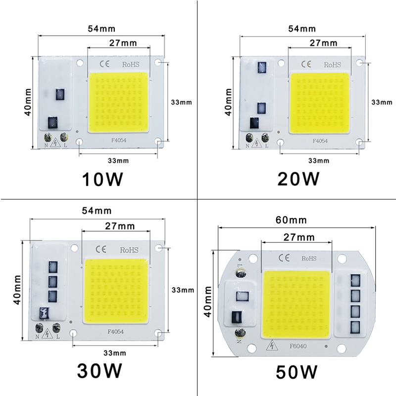 LED COB lamp Bead 10W 20W 30W 50W AC 220V 240V IP65 Smart IC No Need Driver DIY Flood light Led Bulb Spotlight Outdoor LED COB lamp Bead 10W 20W 30W 50W AC 220V 240V IP65 Smart IC No Need Driver DIY Flood light Led Bulb Spotlight Outdoor