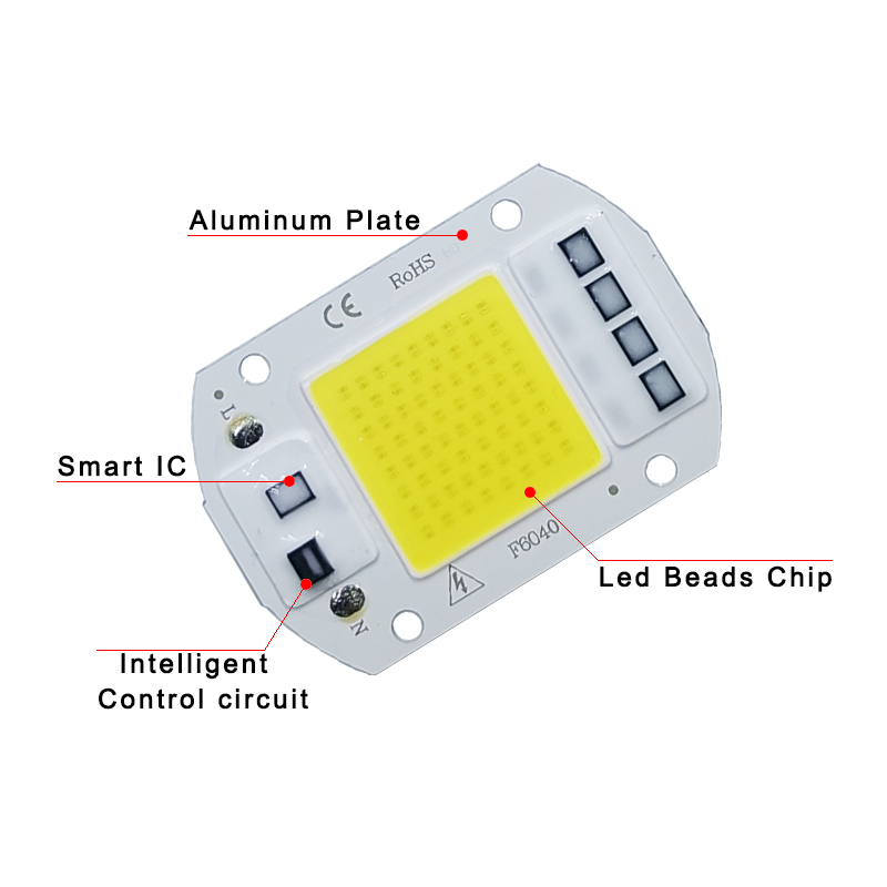 LED COB lamp Bead 10W 20W 30W 50W AC 220V 240V IP65 Smart IC No Need Driver DIY Flood light Led Bulb Spotlight Outdoor LED COB lamp Bead 10W 20W 30W 50W AC 220V 240V IP65 Smart IC No Need Driver DIY Flood light Led Bulb Spotlight Outdoor