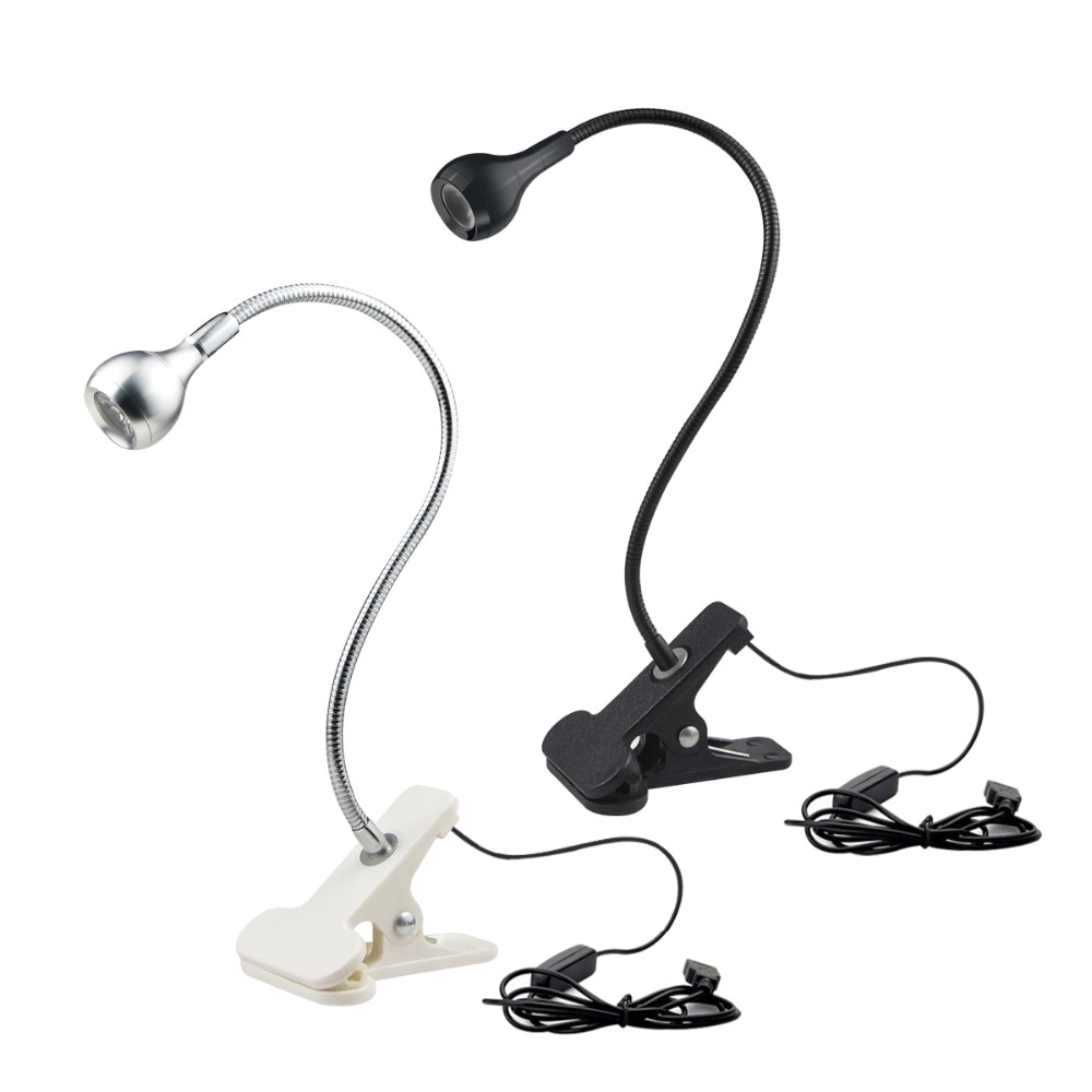 LED Desk Lamp USB Power Light