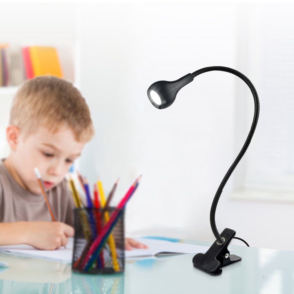 LED Desk Lamp USB Power Light
