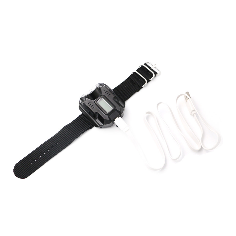 LED Digital Flashlight Watch Rechargeable LED Digital Flashlight Watch Rechargeable