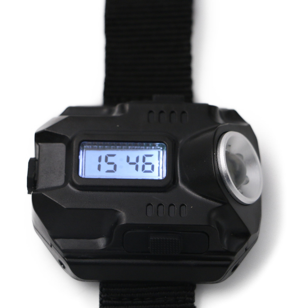LED Digital Flashlight Watch Rechargeable LED Digital Flashlight Watch Rechargeable