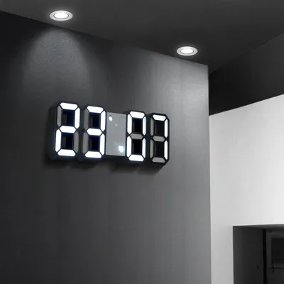 LED Digital Wall Clock Smart Display LED Digital Wall Clock Smart Display