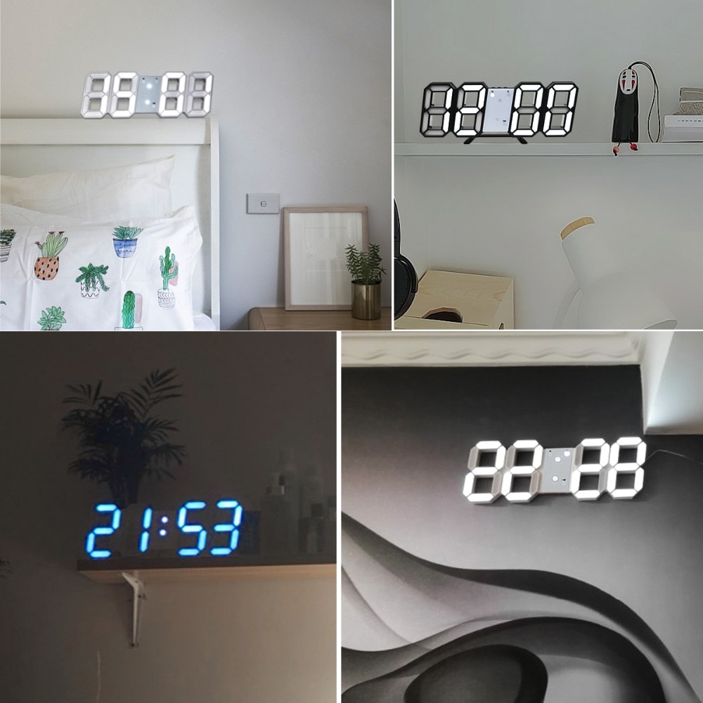 LED Digital Wall Clock Smart Display LED Digital Wall Clock Smart Display