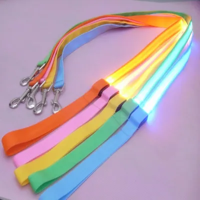 LED Dog Leash Pet Safety Strap LED Dog Leash Pet Safety Strap