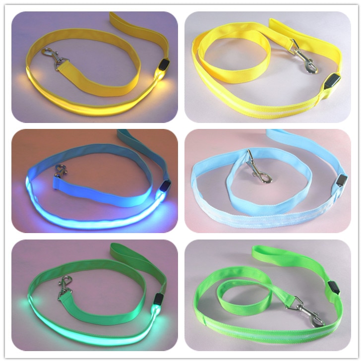 LED Dog Leash Pet Safety Strap LED Dog Leash Pet Safety Strap