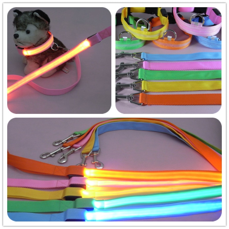 LED Dog Leash Pet Safety Strap LED Dog Leash Pet Safety Strap