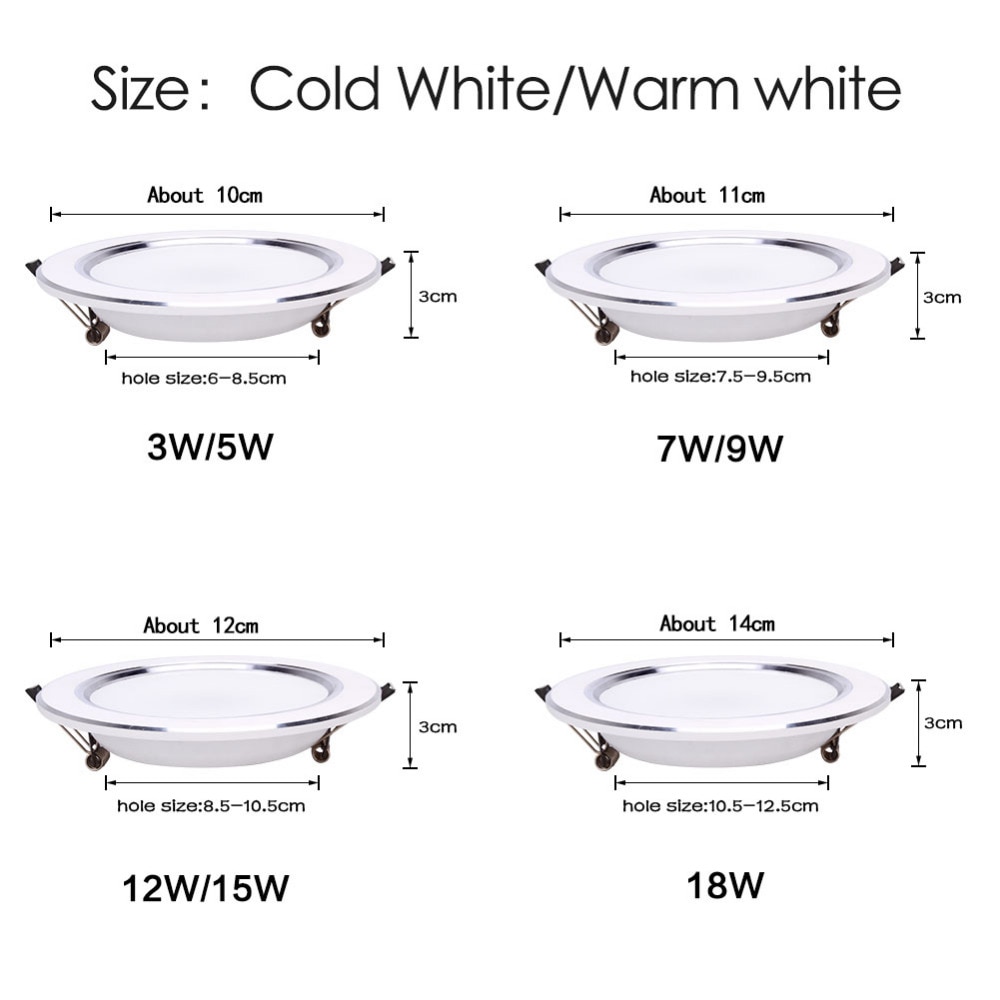 LED Downlights Round Recessed Light LED Downlights Round Recessed Light