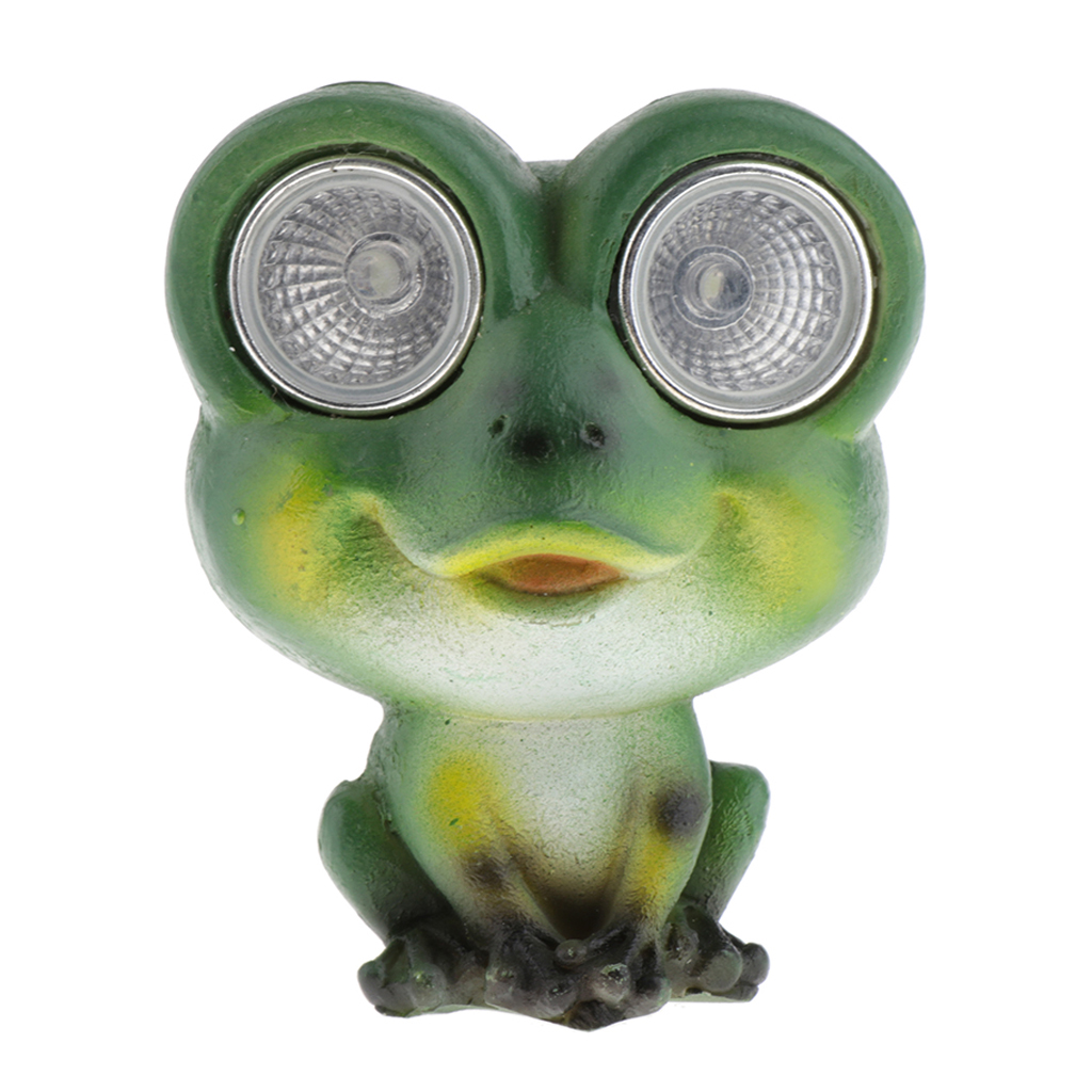 LED Eyes Solar Garden Frog LED Eyes Solar Garden Frog