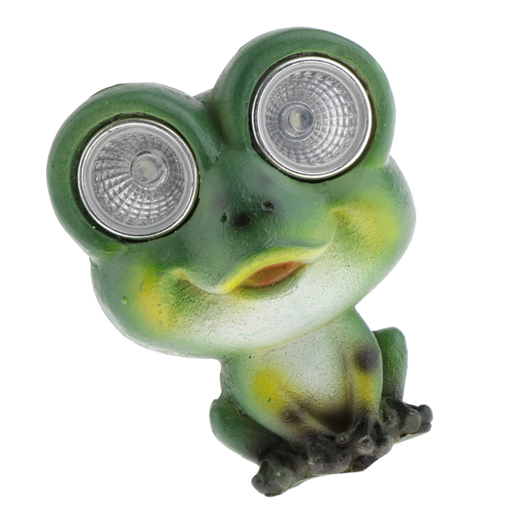 LED Eyes Solar Garden Frog LED Eyes Solar Garden Frog