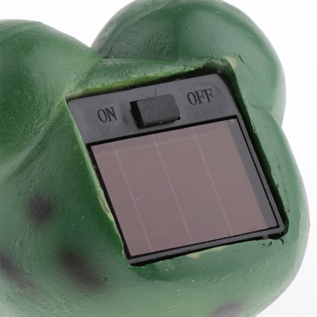 LED Eyes Solar Garden Frog LED Eyes Solar Garden Frog