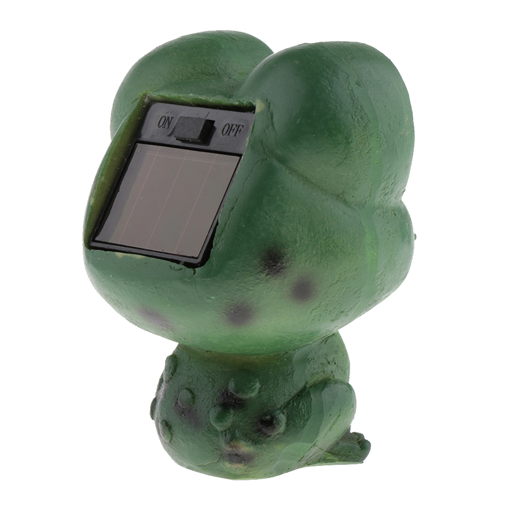 LED Eyes Solar Garden Frog LED Eyes Solar Garden Frog
